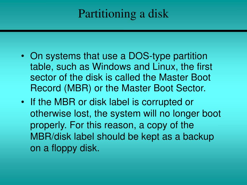 PPT Chapter 7 Installation and Boot Process Overview PowerPoint Presentation ID5228966