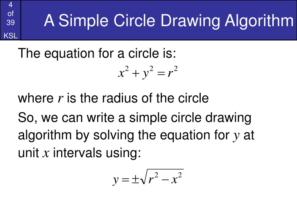 PPT Bresenham Circle Drawing Algorithm, PowerPoint Presentation, free