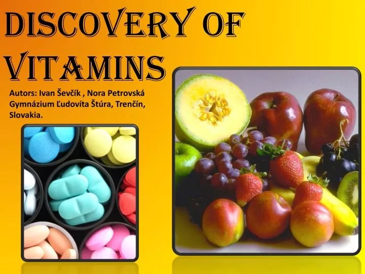 PPT Discovery of vitamins PowerPoint Presentation, free download ID