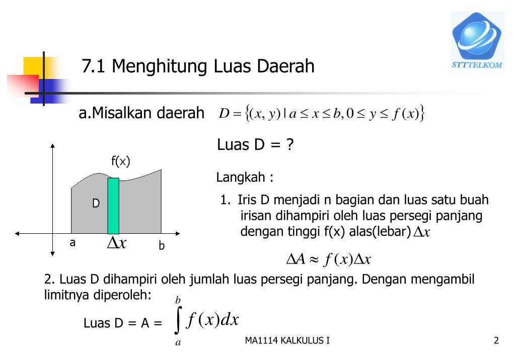PPT APLIKASI INTEGRAL PowerPoint Presentation, free
