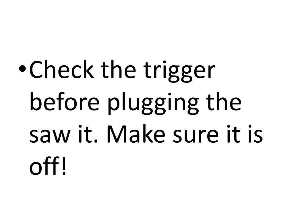PPT Jig Saw Safety Test PowerPoint Presentation, free download ID