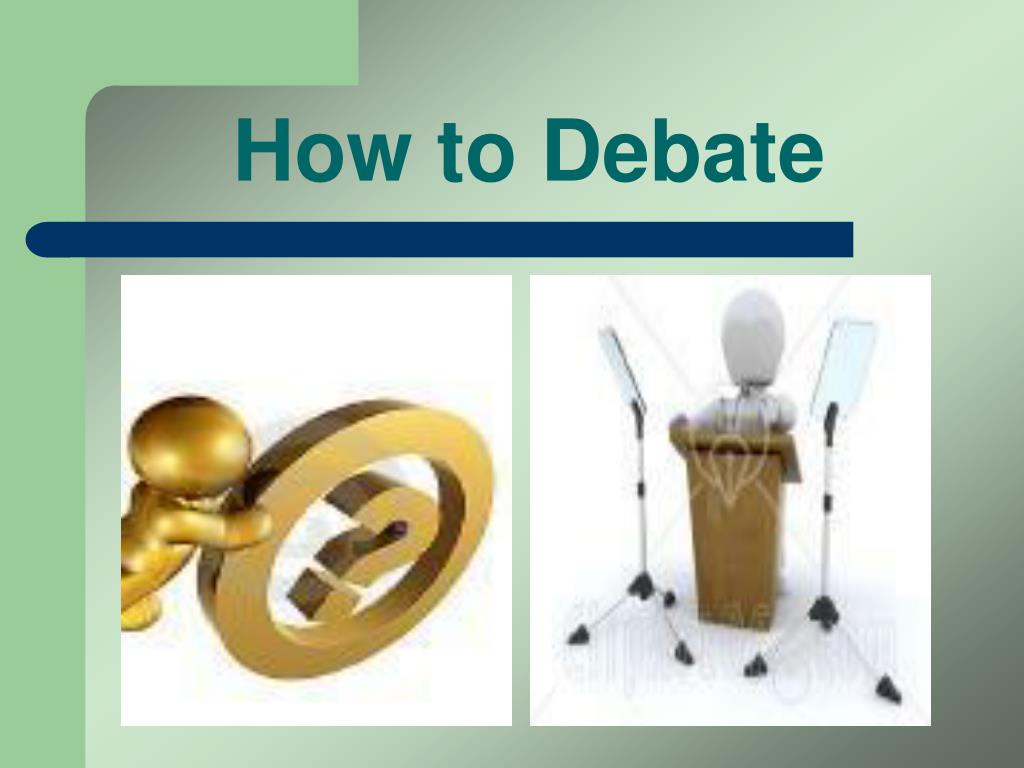 PPT A Guide to Debate PowerPoint Presentation, free download ID5243106