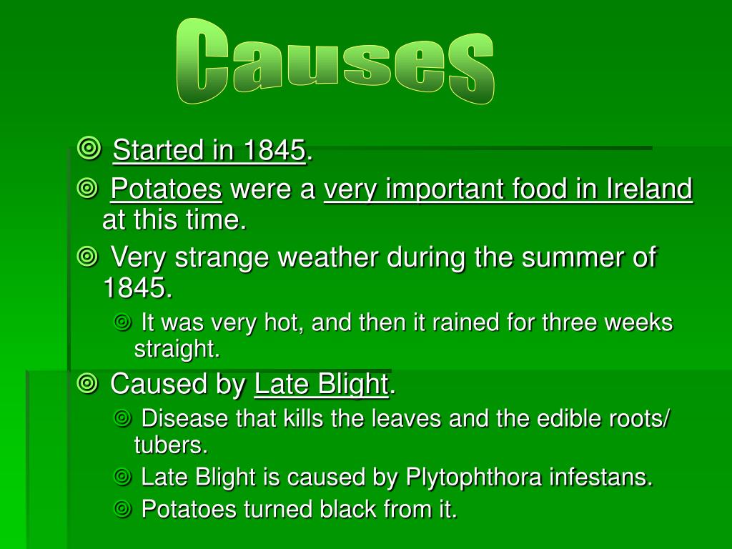PPT The Great Irish Potato Famine 18451850 PowerPoint Presentation, free download ID5244157