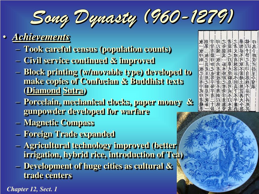 PPT Under the Sui, Tang, & Song Dynasties PowerPoint Presentation ID5247561