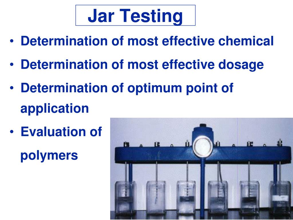 PPT Jar Testing of Chemical Dosages PowerPoint Presentation, free