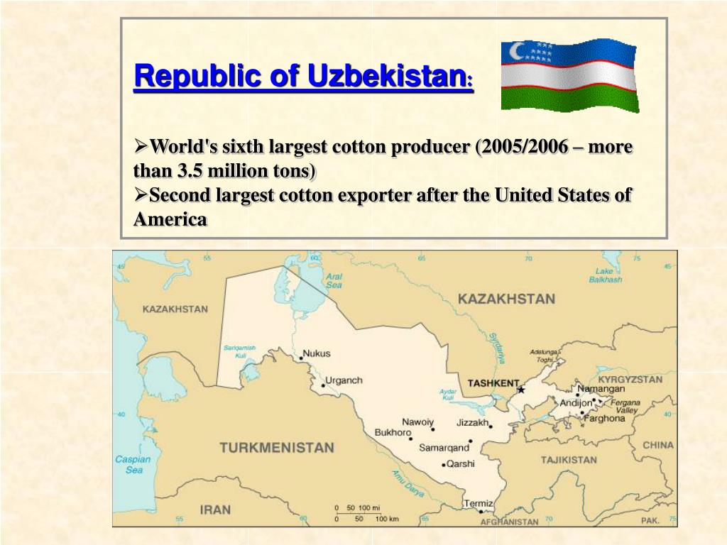 PPT Investment Opportunities in the Textile Industry of Uzbekistan