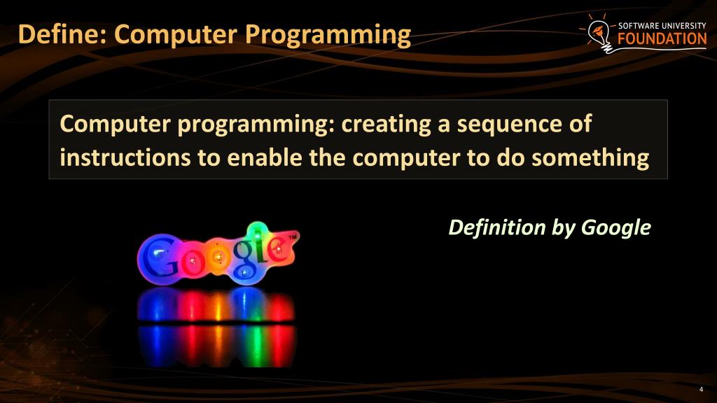PPT Introduction to Programming PowerPoint Presentation, free