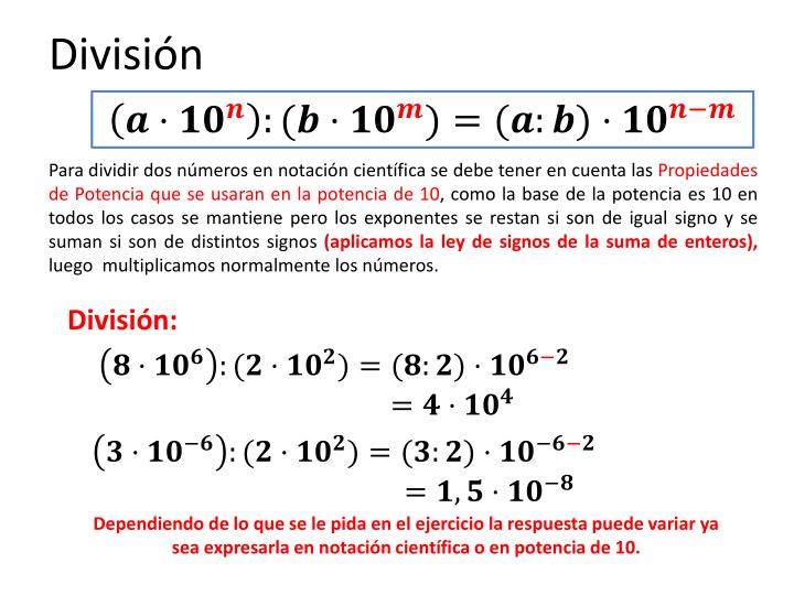 PPT Notación Científica y Potencia de 10 PowerPoint Presentation ID
