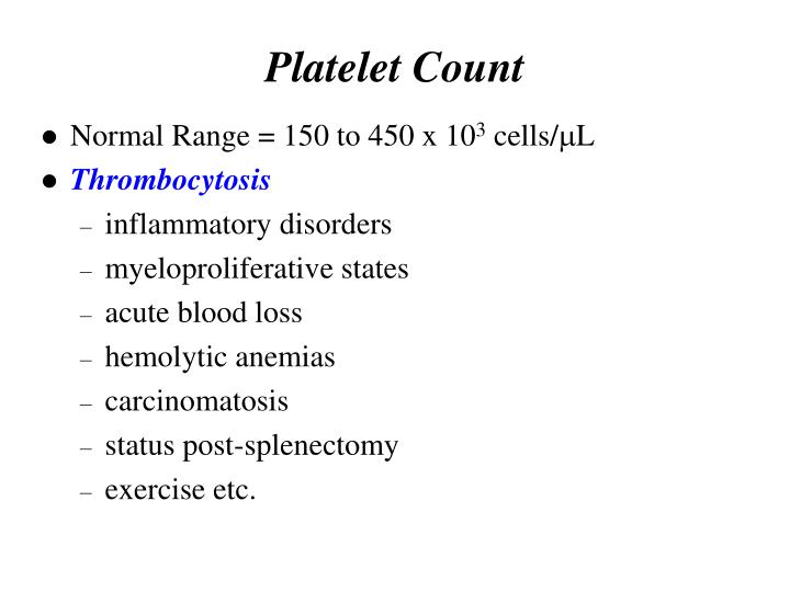 PPT Complete Blood Count (CBC) PowerPoint Presentation ID5258057