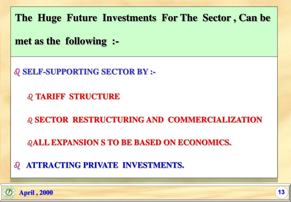 PPT The future Vision Of Electric Power Sector PowerPoint