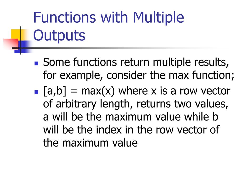 PPT Chapter 3 Review Built In MATLAB Functions PowerPoint