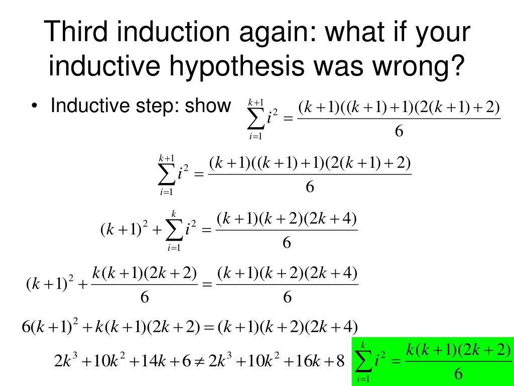PPT Mathematical Induction PowerPoint Presentation, free download