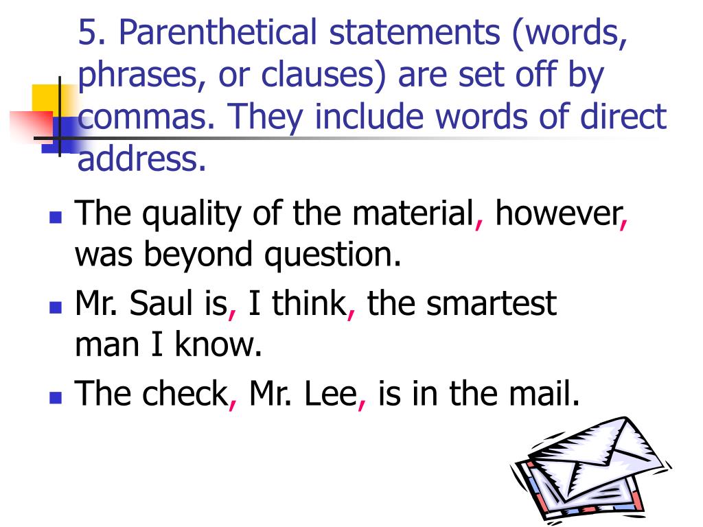 PPT Basic Comma Rules PowerPoint Presentation, free download ID5265093