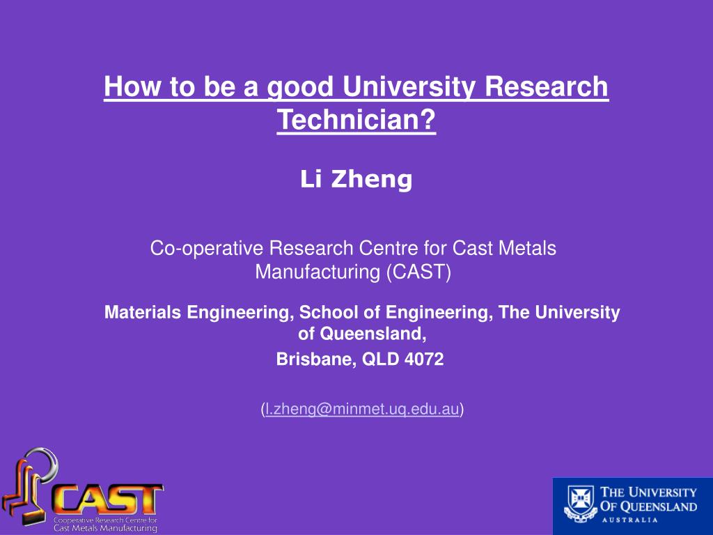 PPT Materials Engineering, School of Engineering, The University of
