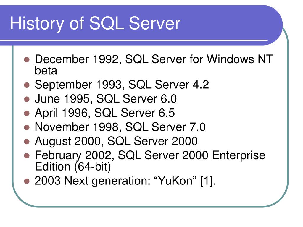 PPT Microsoft SQL Server 2000 PowerPoint Presentation, free download