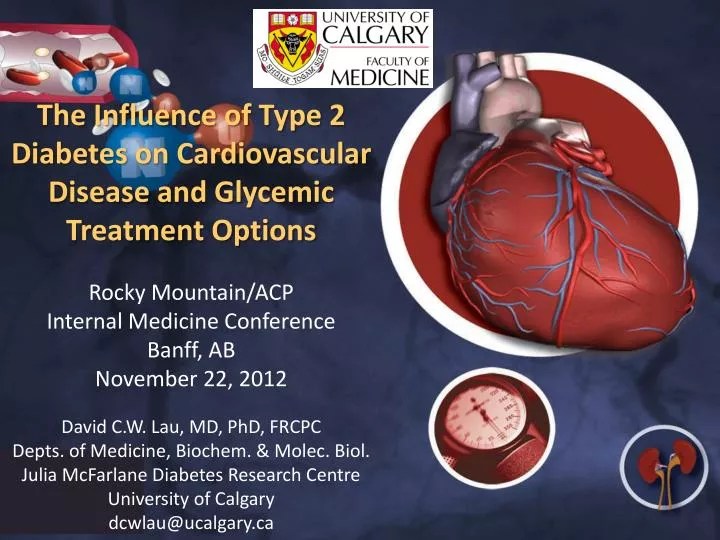 PPT The Influence of Type 2 Diabetes on Cardiovascular Disease and