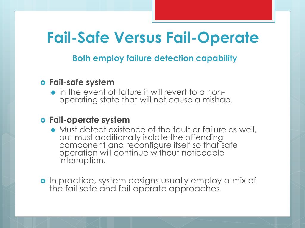 PPT Design of FailSafe Computer Systems PowerPoint Presentation