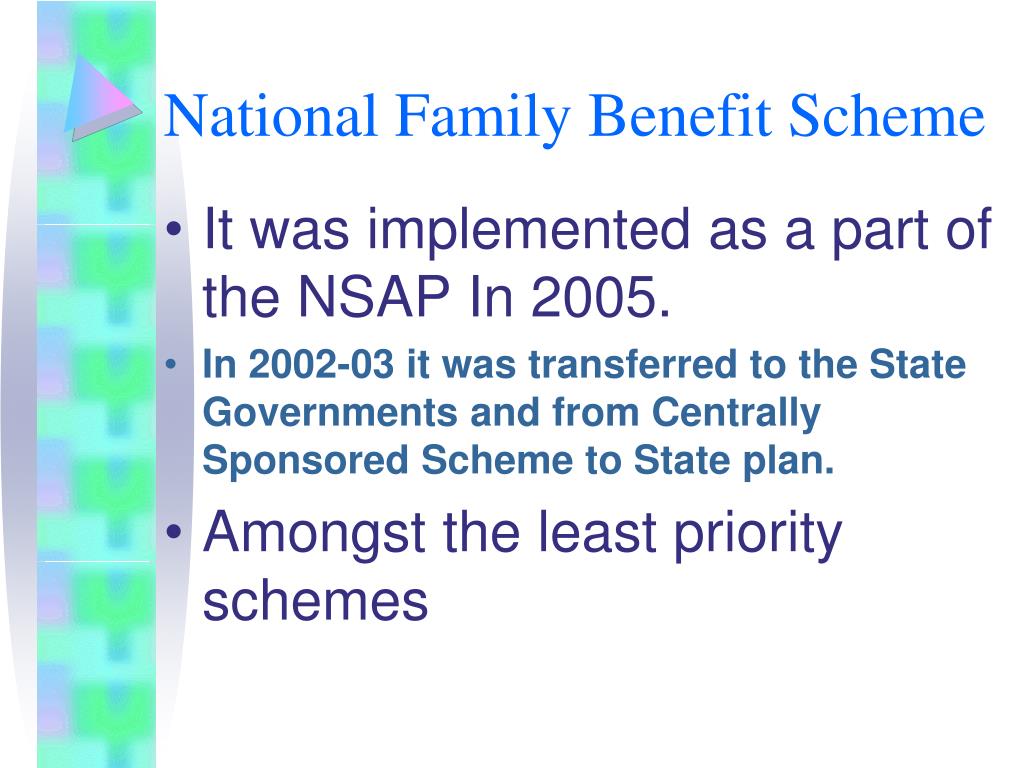 PPT National Family Benefit Scheme PowerPoint Presentation, free download ID5271845