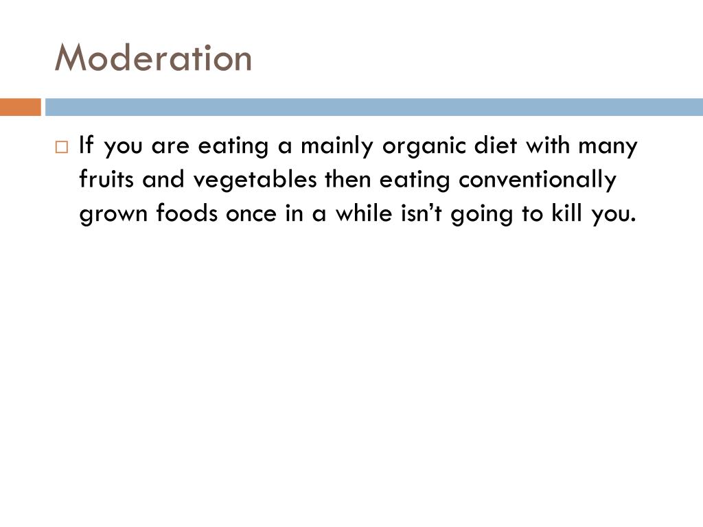PPT What do Restaurants Have To Do With Eating Organic? PowerPoint