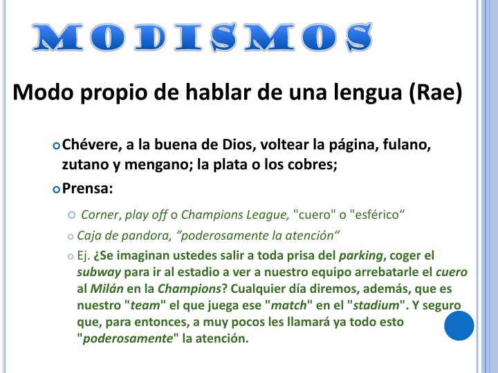 PPT Vicios del lenguaje PowerPoint Presentation ID5278995
