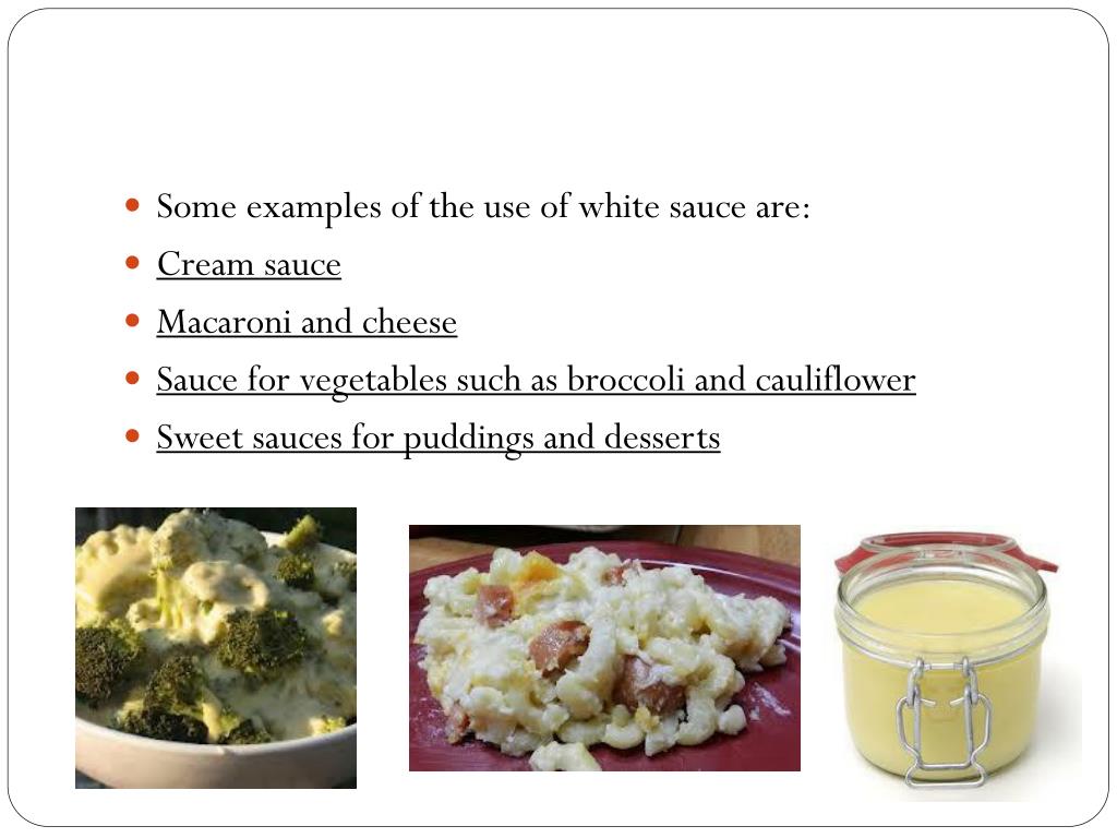 PPT WHITE SAUCE PowerPoint Presentation, free download ID5281768
