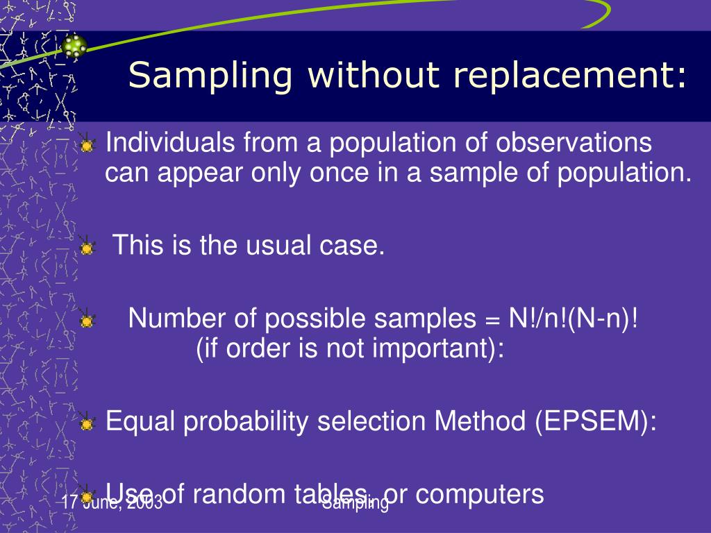 PPT SAMPLING METHODS PowerPoint Presentation, free download ID5283787