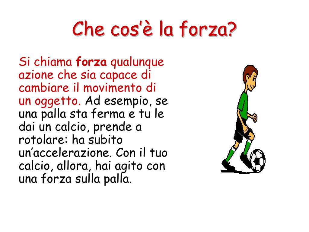 PPT Le Forze PowerPoint Presentation, free download ID5283960