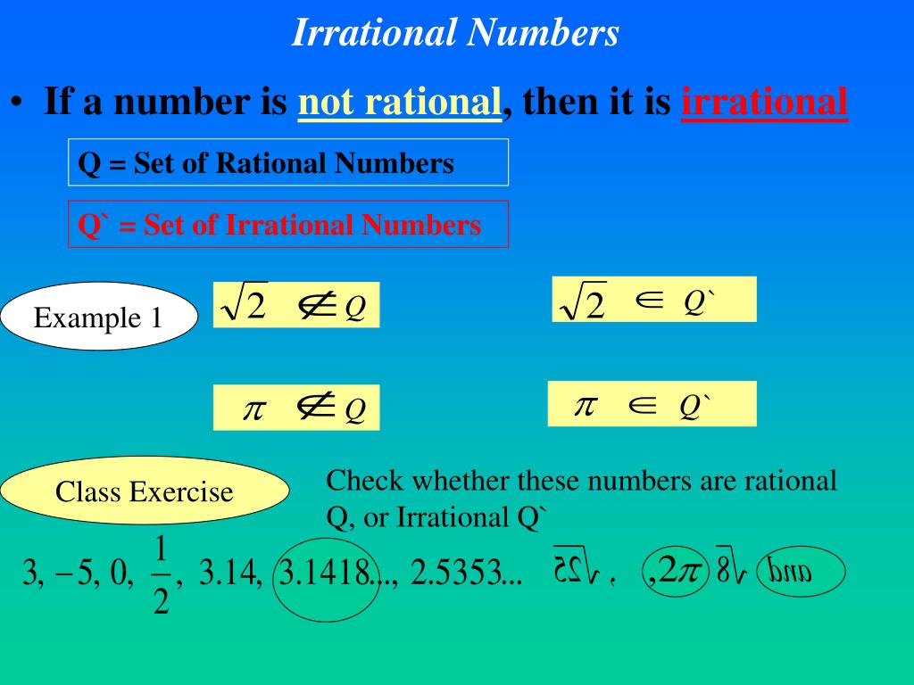 PPT The Real Numbers PowerPoint Presentation ID5284052