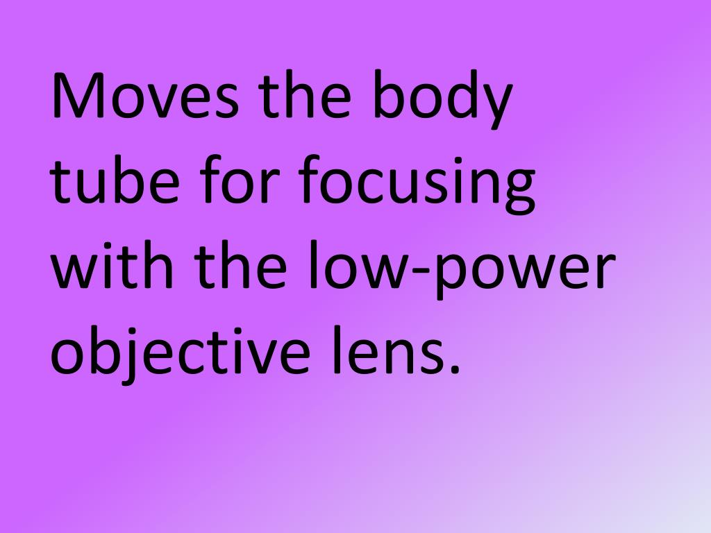 PPT How do you calculate the total magnification? PowerPoint