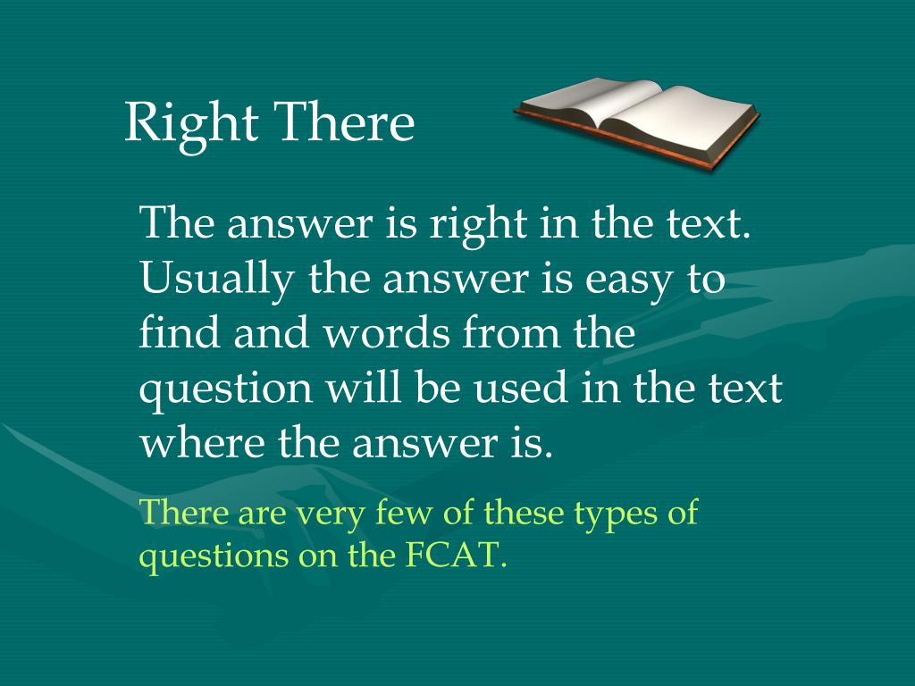 PPT FCAT READING FACTS PowerPoint Presentation, free download ID