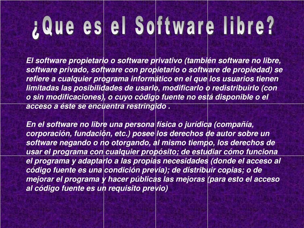 PPT Software privado PowerPoint Presentation, free download ID5285421