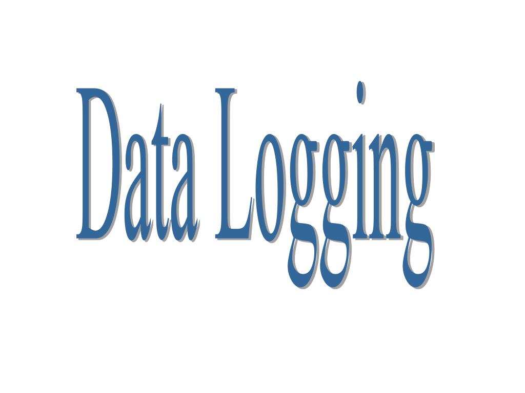 PPT Data Logging PowerPoint Presentation, free download ID5289577