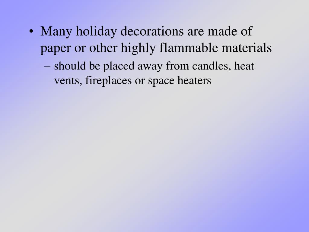 PPT Holiday Fire Prevention PowerPoint Presentation, free download