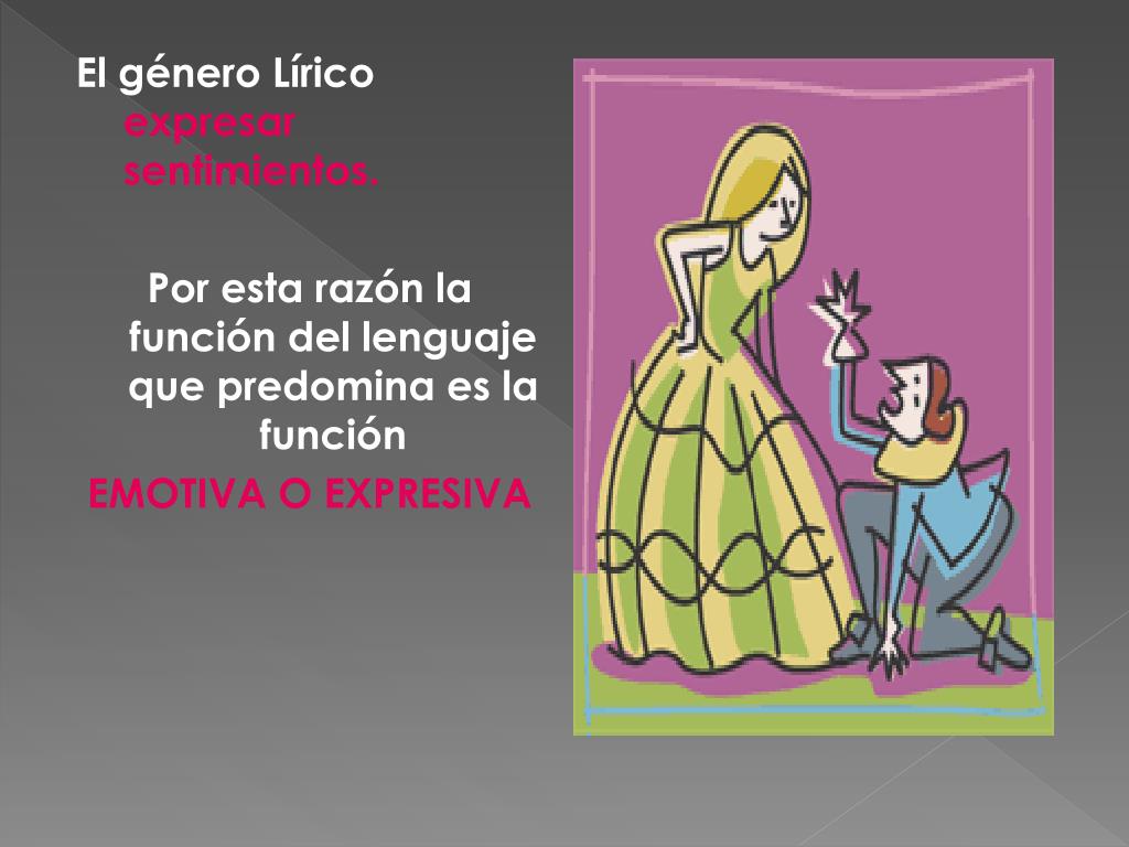 PPT GÉNERO LÍRICO PowerPoint Presentation, free download ID5297717