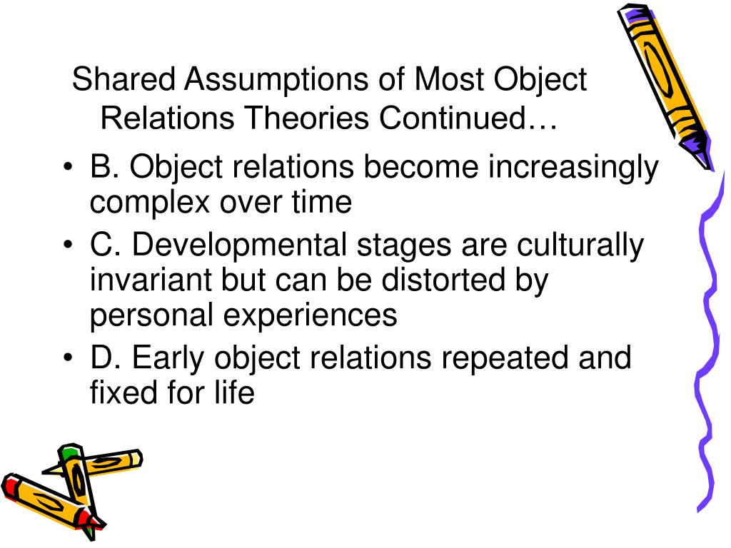 What is the main focus of object relations theory? Studybuff