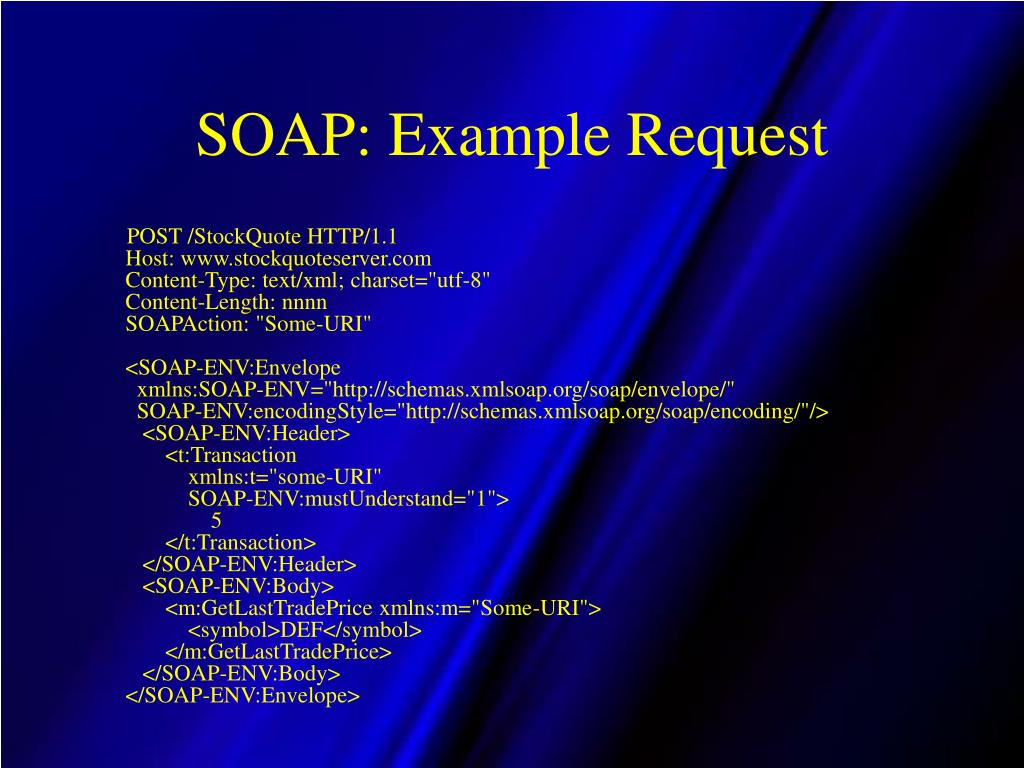 PPT  Services XML & SOAP PowerPoint Presentation, free download
