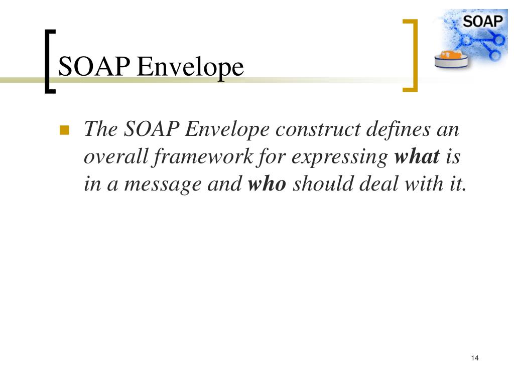 PPT Simple Object Access Protocol (SOAP) PowerPoint Presentation