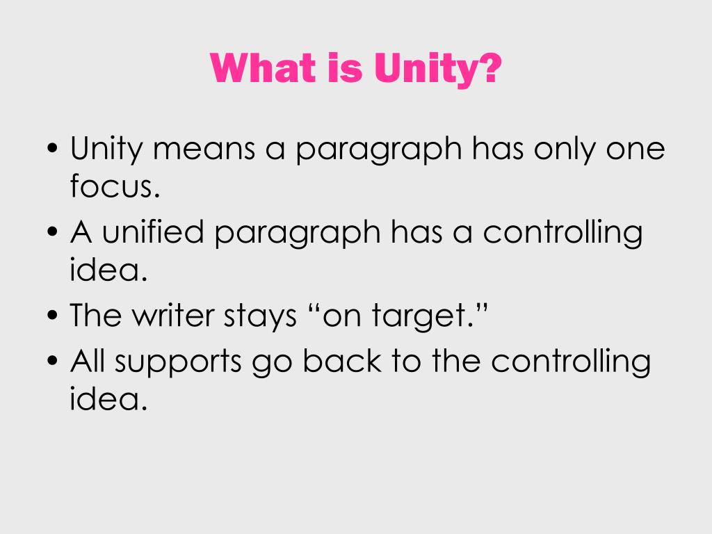 PPT Unity and Coherence PowerPoint Presentation, free download ID