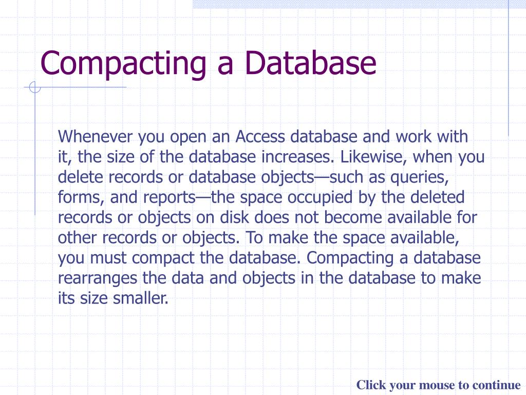 PPT Backing Up a Database PowerPoint Presentation, free download ID