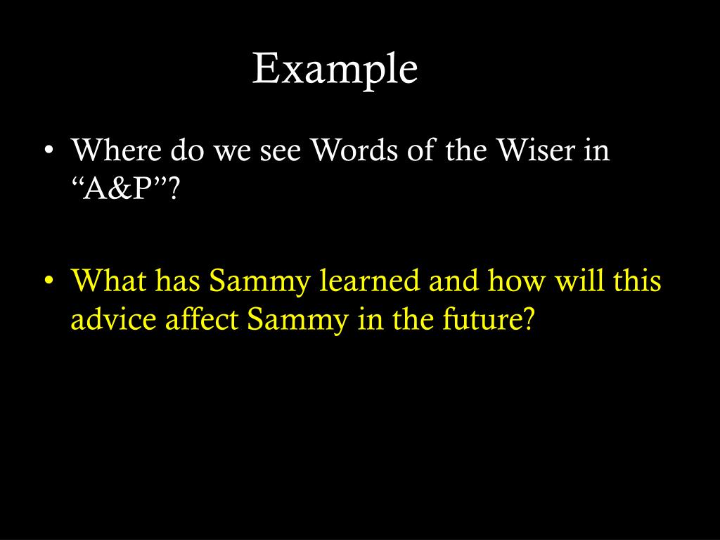 PPT - Words of the Wiser Definition PowerPoint Presentation, free