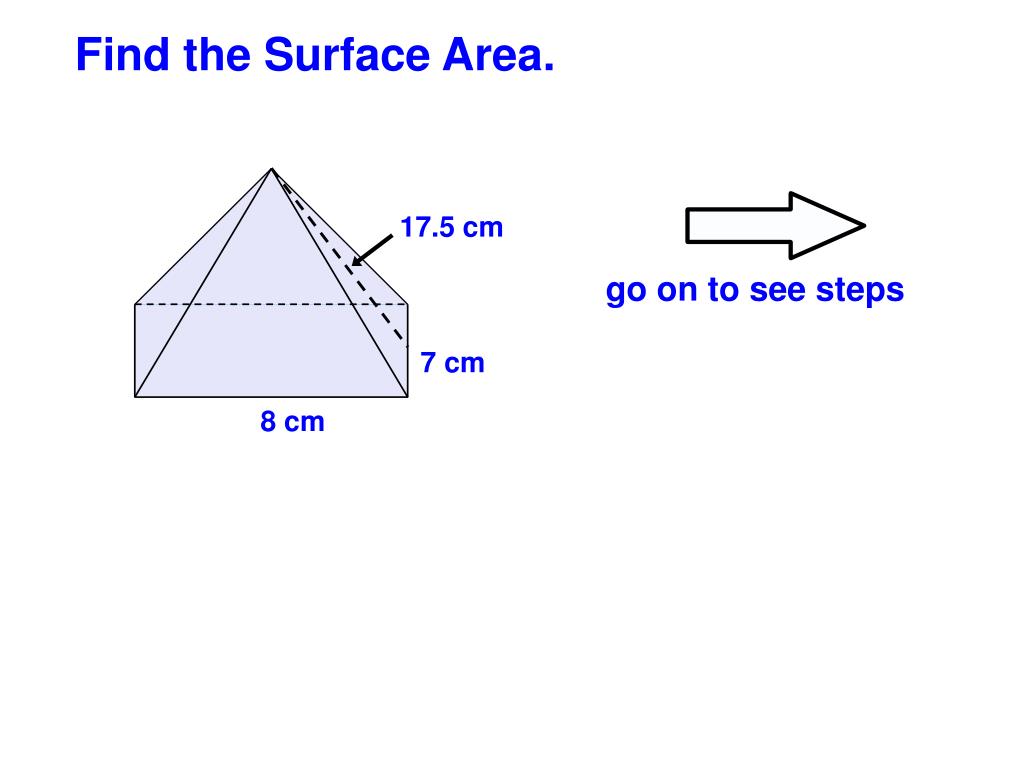 PPT Surface Area of Pyramids PowerPoint Presentation, free download