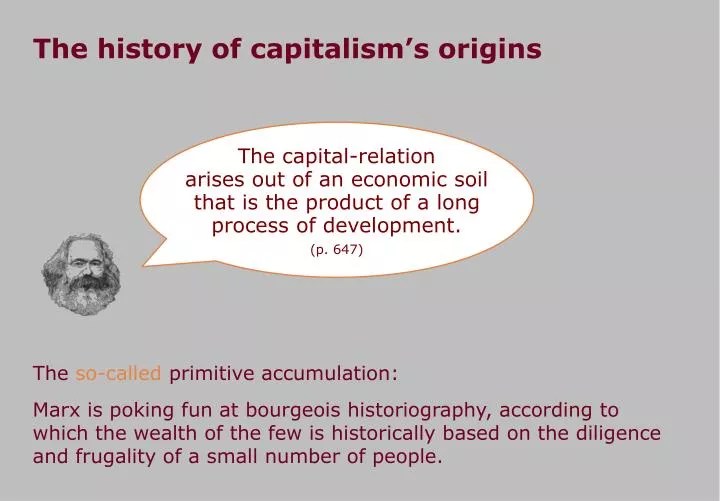 PPT The history of capitalism ’ s origins PowerPoint Presentation, free download ID5310982