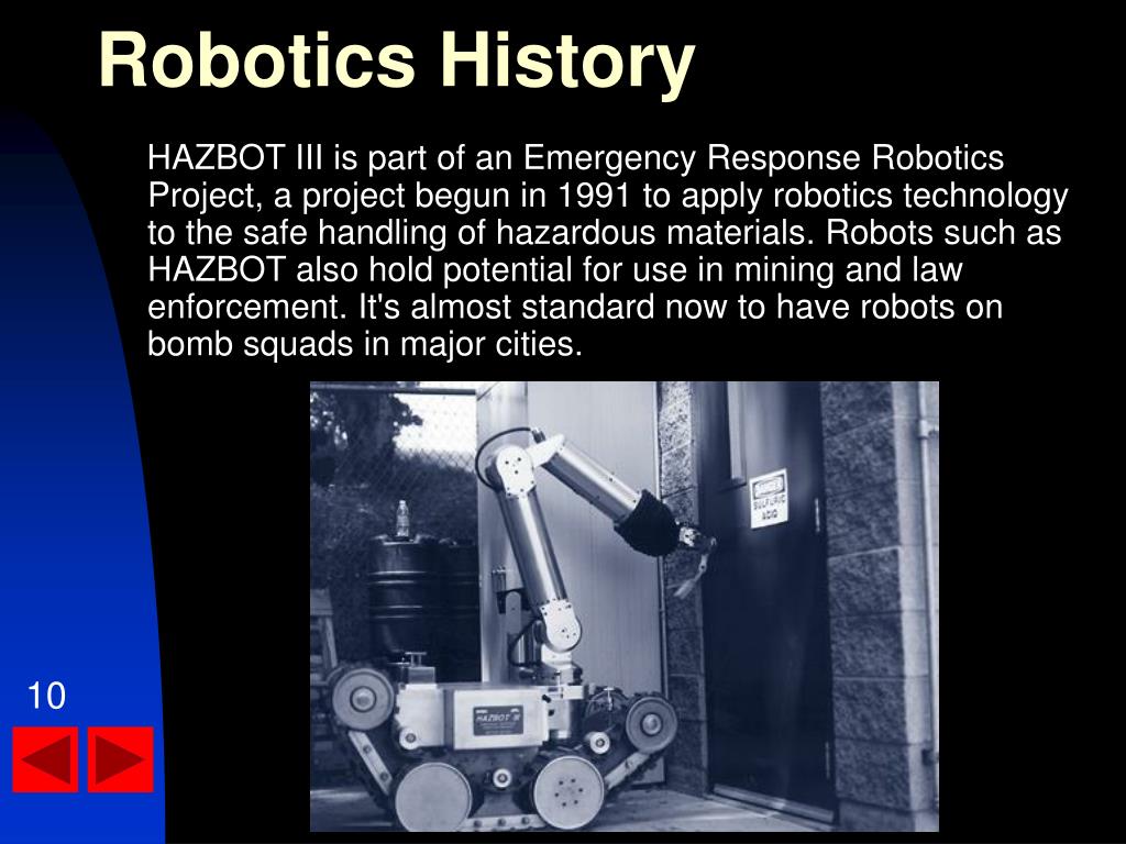 PPT Robotics History PowerPoint Presentation, free download ID5311098