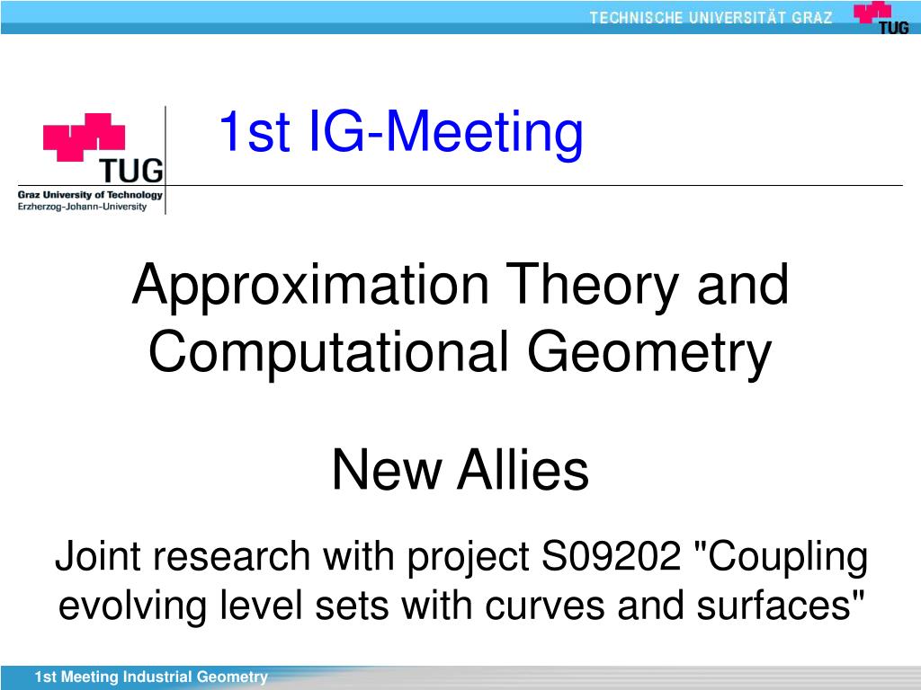 PPT Approximation Theory and Computational Geometry PowerPoint