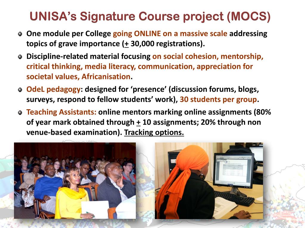 PPT ODeL UNISA July 2013 PowerPoint Presentation, free download