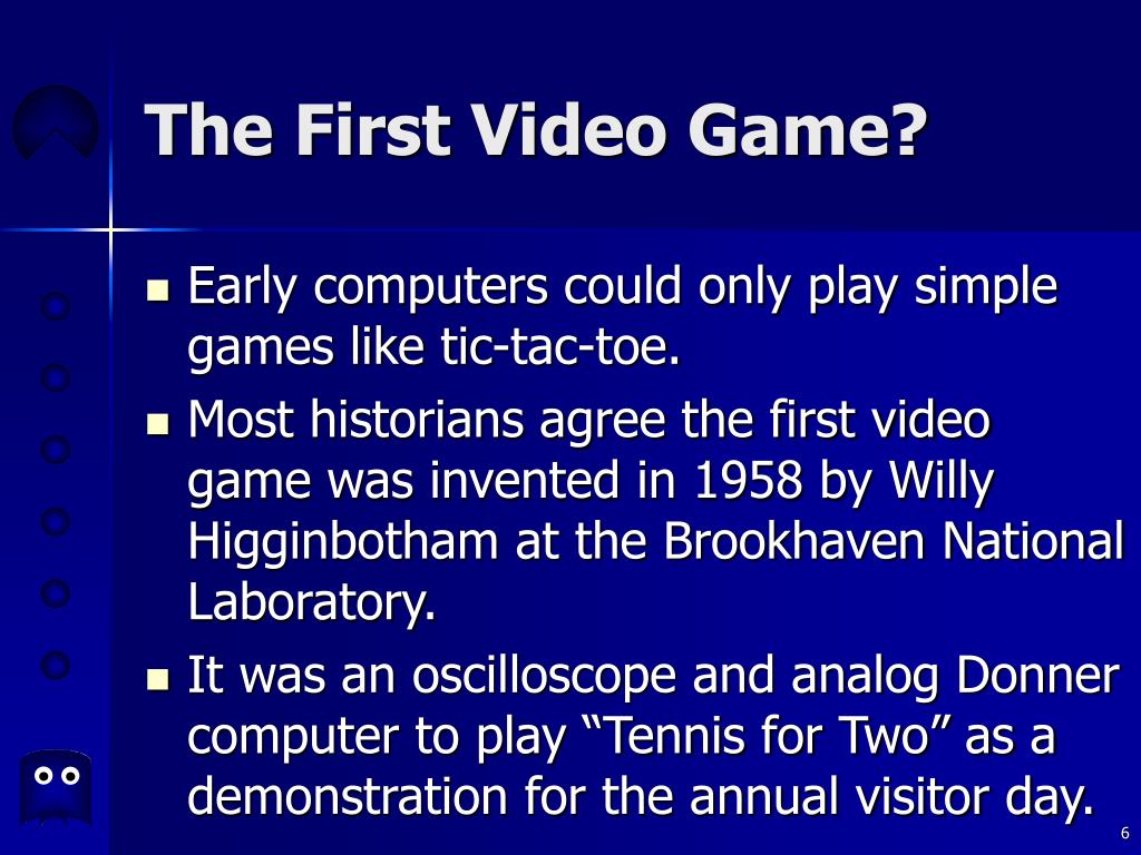 PPT The Evolution of Video Games PowerPoint Presentation, free