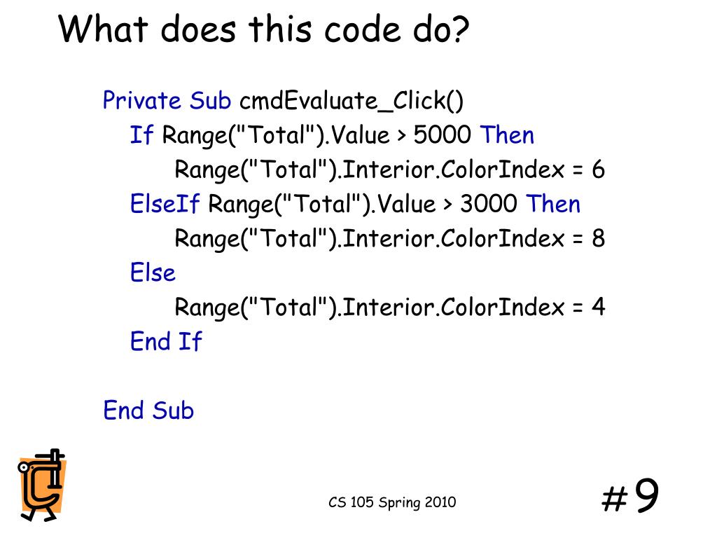 PPT Nested If Statements in VBA PowerPoint Presentation, free