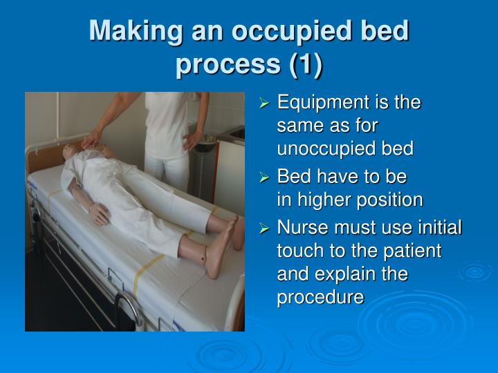PPT Making hospital beds (2) occupied bed PowerPoint Presentation