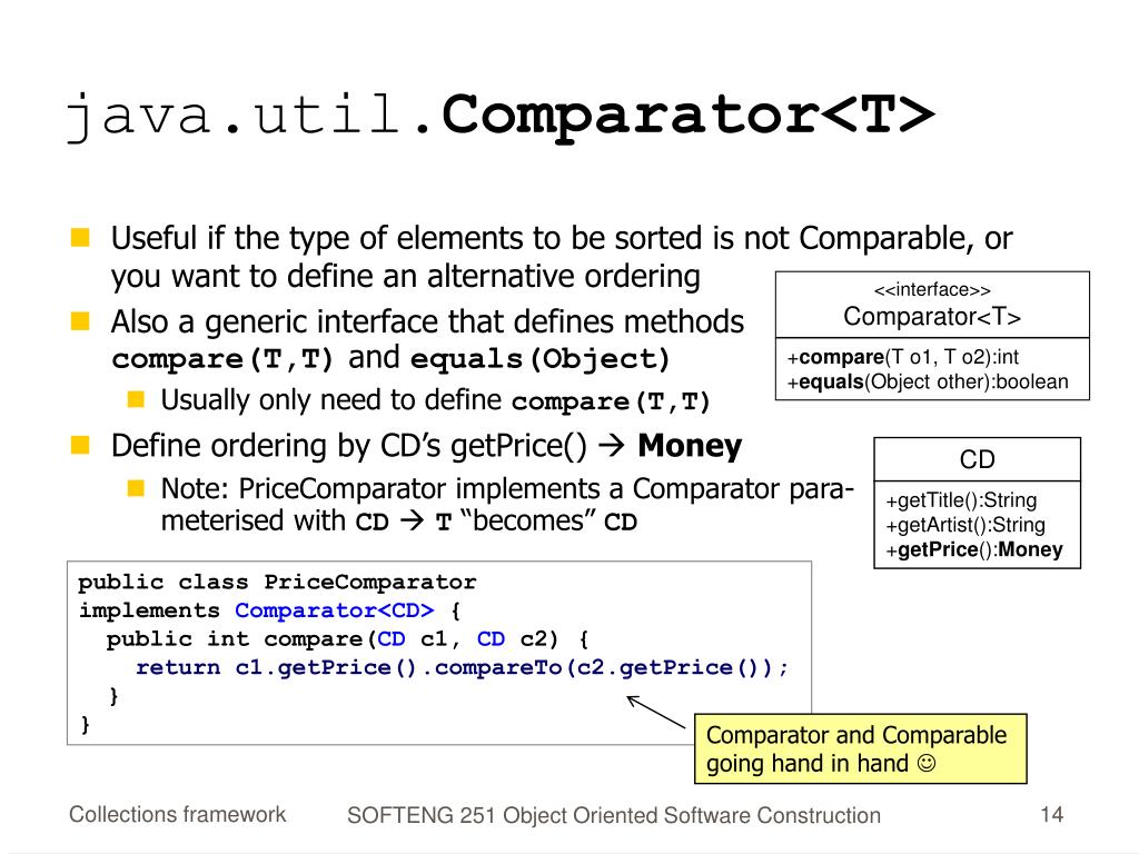How To Use Comparable And Comparator In Java ucator