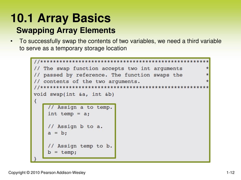 PPT Chapter 10 Arrays and Tile Mapping PowerPoint Presentation, free